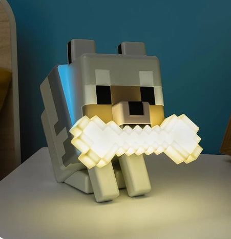 Wolf Lamp